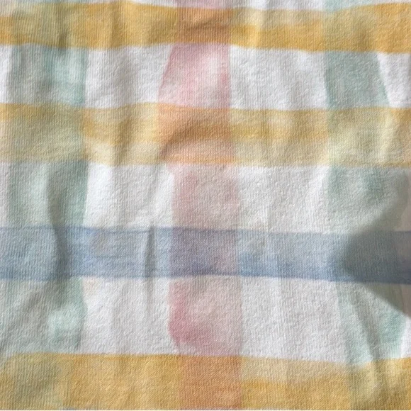 Burt’s Bees Baby Pastel Colored Plaid Organic Cotton Pajamas - Picture 5 of 7